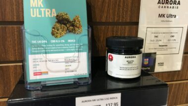 MK Ultra strain by Aurora Cannabis