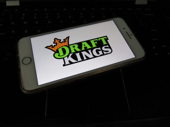 Draft kings Logo on cell phone