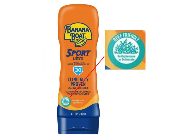 banana boat sunscreens and reef friendly