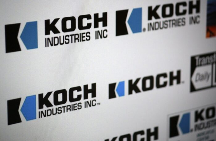 Koch Industries logo repeating - koch retirement plan - Georgia-Pacific retirement