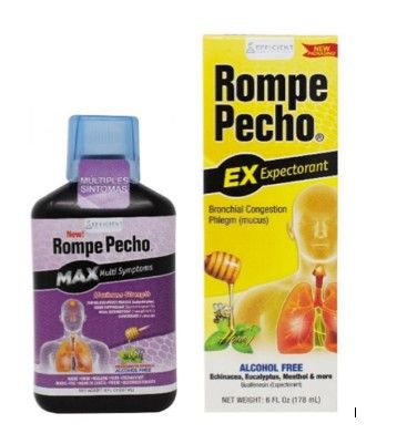 Rompe Peche cold and flu bottles, recall 