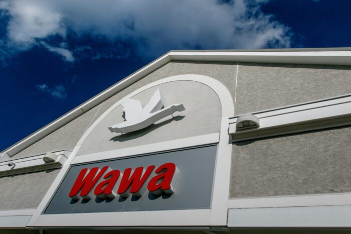A Wawa convenience store on New Jersey