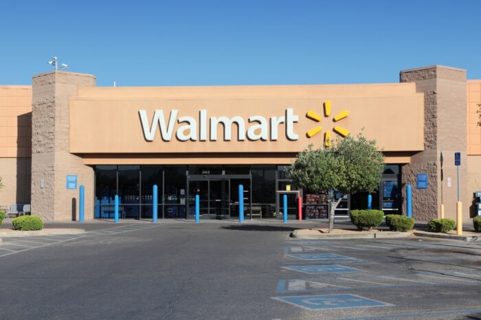Walmart store in Ridgecrest, California