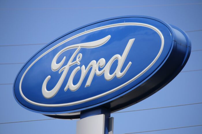 the logo of the brand "Ford"