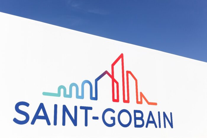 Saint-Gobain sign - forever chemicals - contamination lawsuit - soil and water contamination - pfas settlement