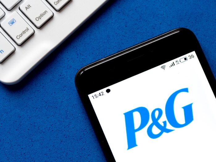Editorial illustrative. In this photo illustration The Procter & Gamble Company