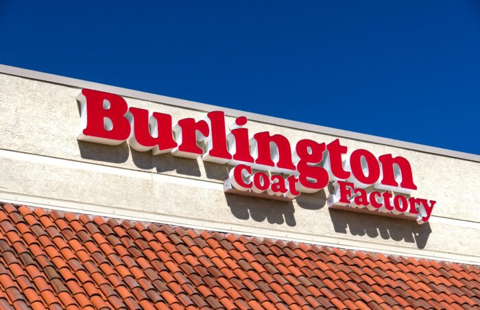 Burlington Coat Factory exterior and logo