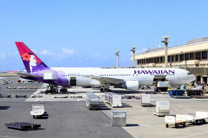 Airplane of Hawaiian Airlines: