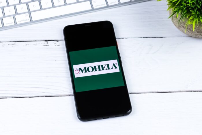 MOHELA app logo on a smartphone screen - mohela class action lawsuit