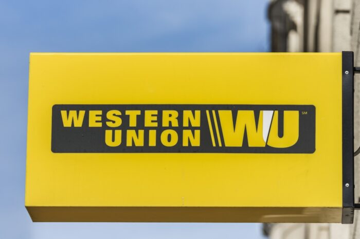 Western Union sign and logo - western union remission phase 2, federal trade commission