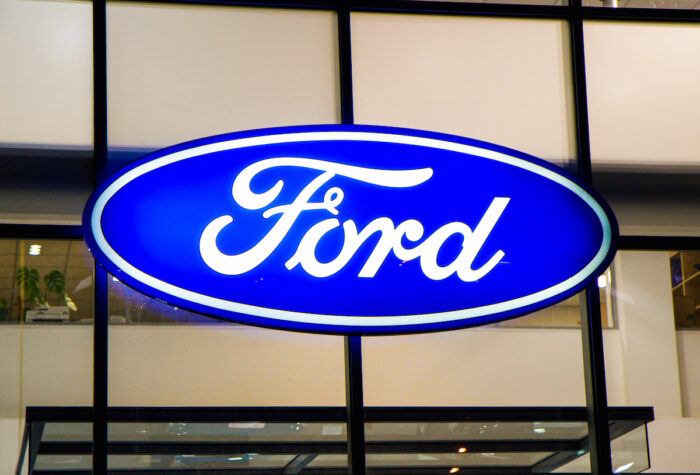 FORD presentation against the night sky.