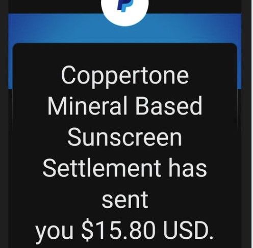 Coppertone Mineral Based FB 5-9-22 settlement rebate
