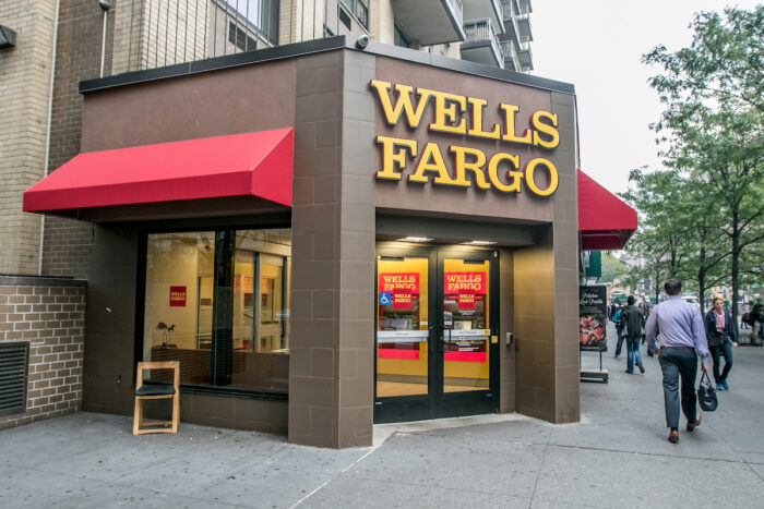 A Wells Fargo retail location in Manhattan.