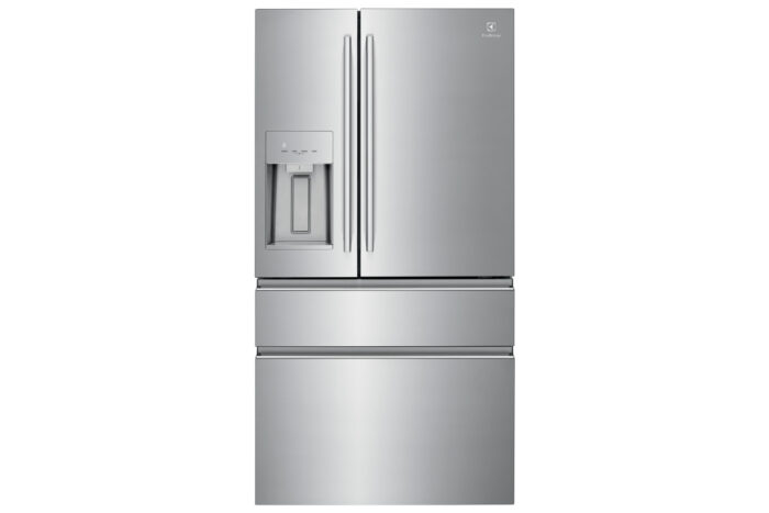 Photo of recalled Electrolux multi-door refrigerator.