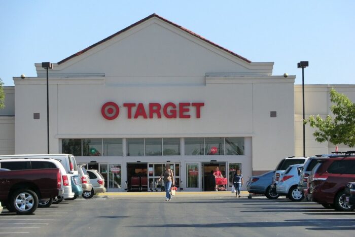 Exterior of a Target store - class action, oil-free