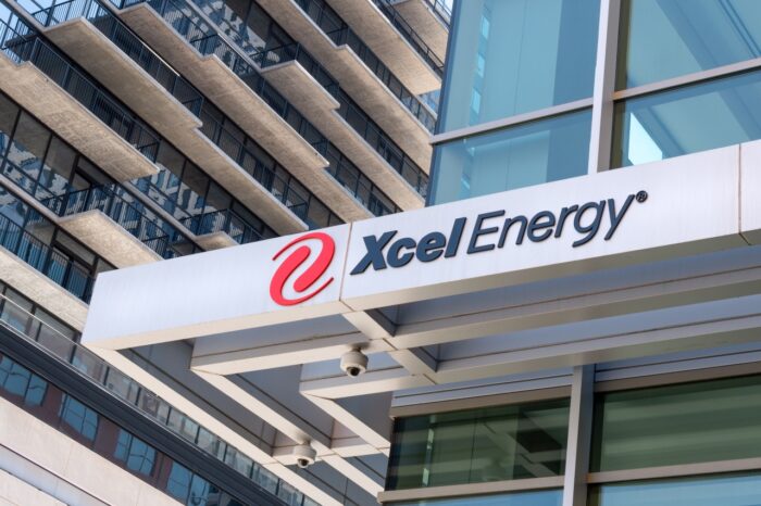 Xcel Energy corporate headquarters exterior and trademark logo.Xcel Energy Inc. is a utility holding company.
