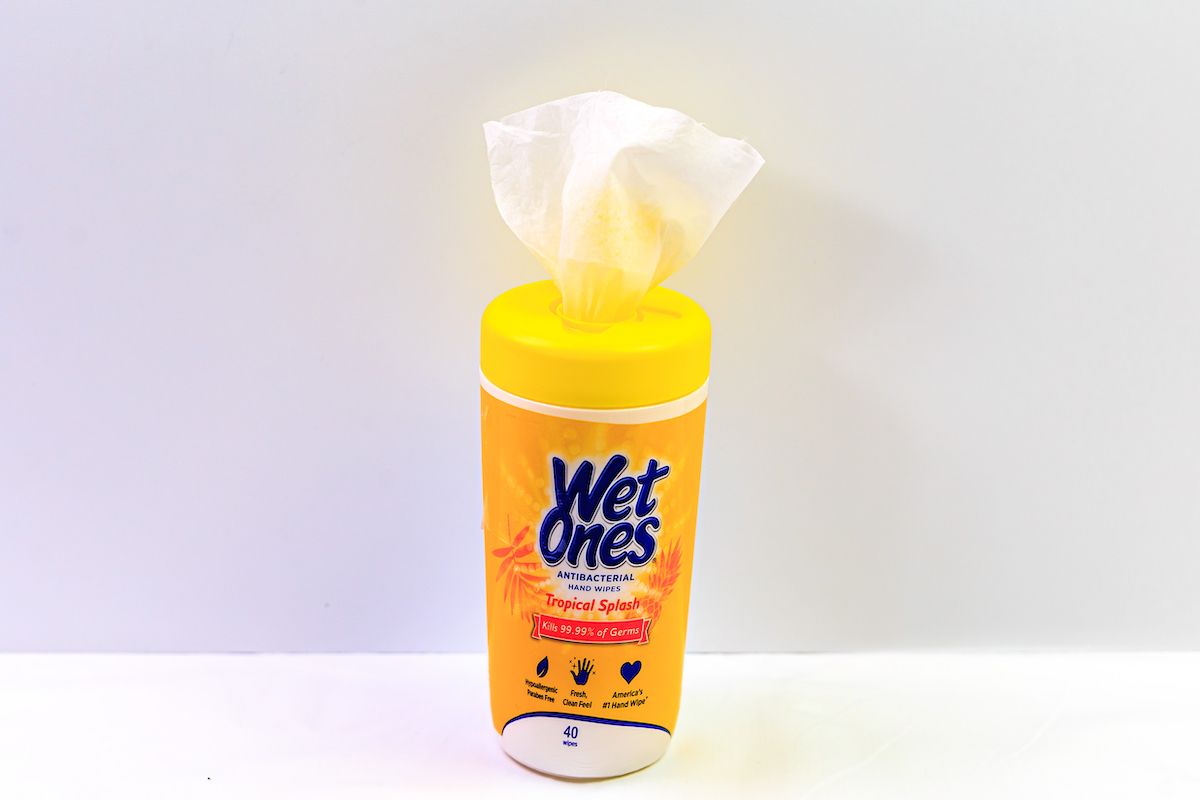 Save on Wet Ones Tropical Splash Antibacterial Hand Wipes Order