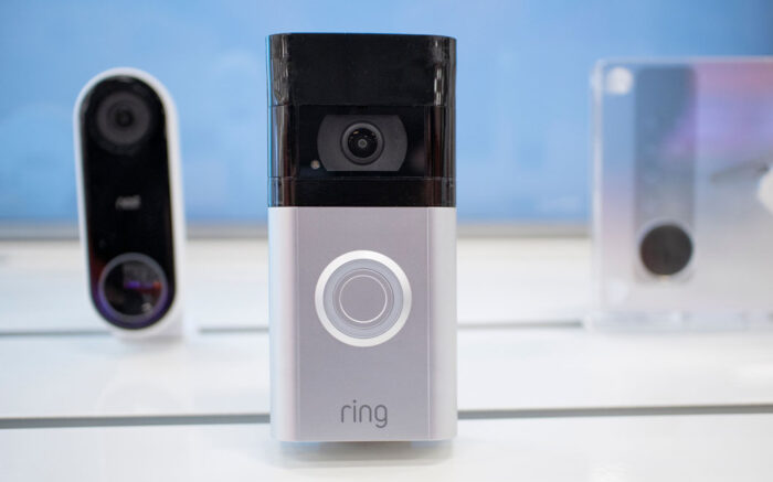 An Amazon Ring product on sale at Target - privacy