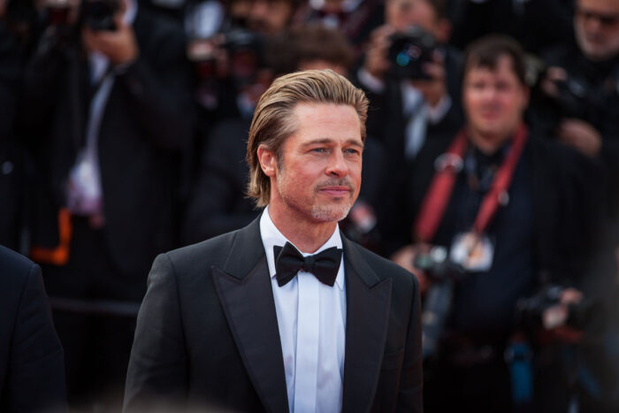 Brad Pitt attends the screening of "Once Upon A Time In Hollywood" during the 72nd annual Cannes Film Festival.