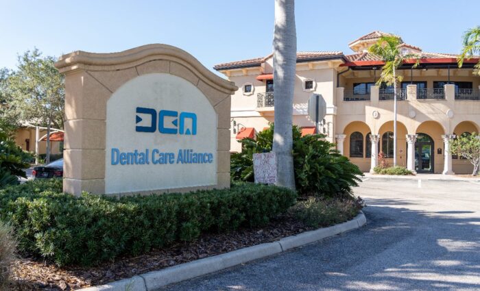 Dental Care Alliance headquarters in Sarasota, FL, USA. Dental Care Alliance is an American dental support organization.