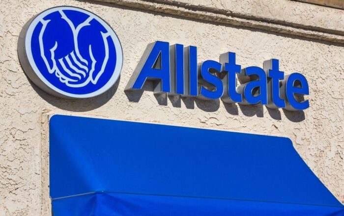 Allstate Insurance exterior and logo