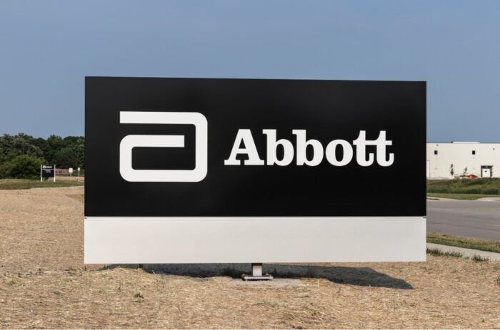 Abbott Laboratories sign outside manufacturing facility. Abbott recalls Similac.