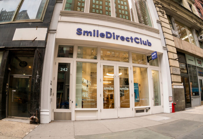 The SmileDirectClub SmileShop in the Flatiron neighborhood of New York.