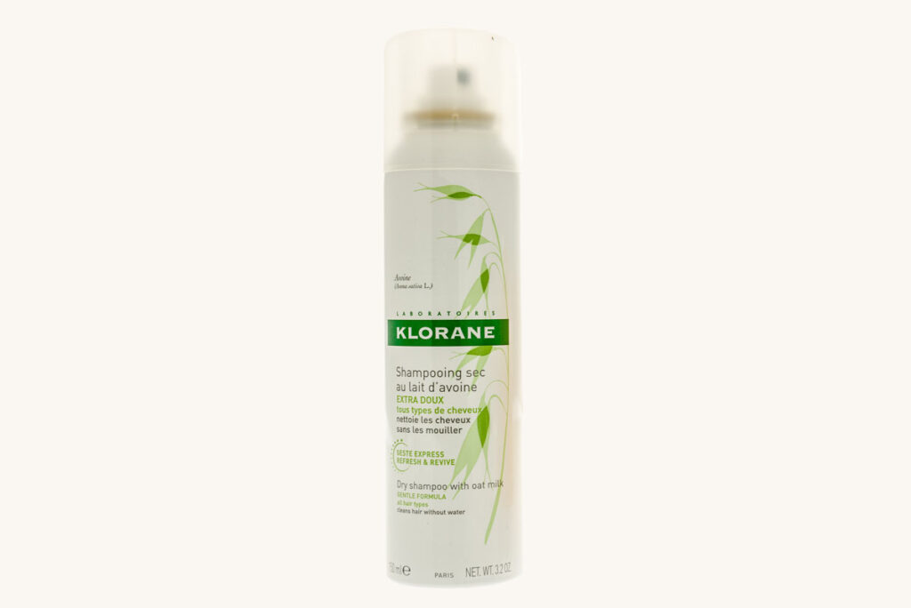 Product photo of Klorane dry shampoo.