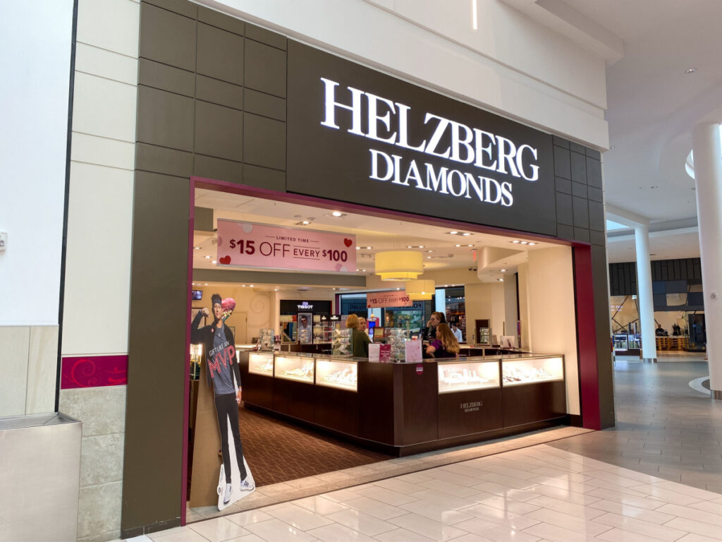 Helzberg Diamonds Mall storefront