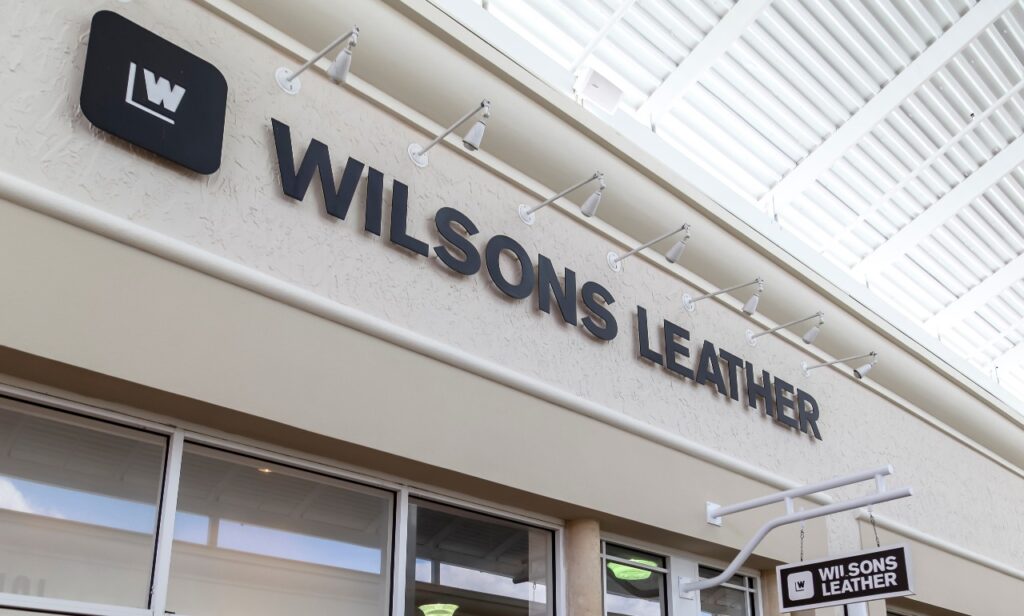 Wilsons Leather store front
