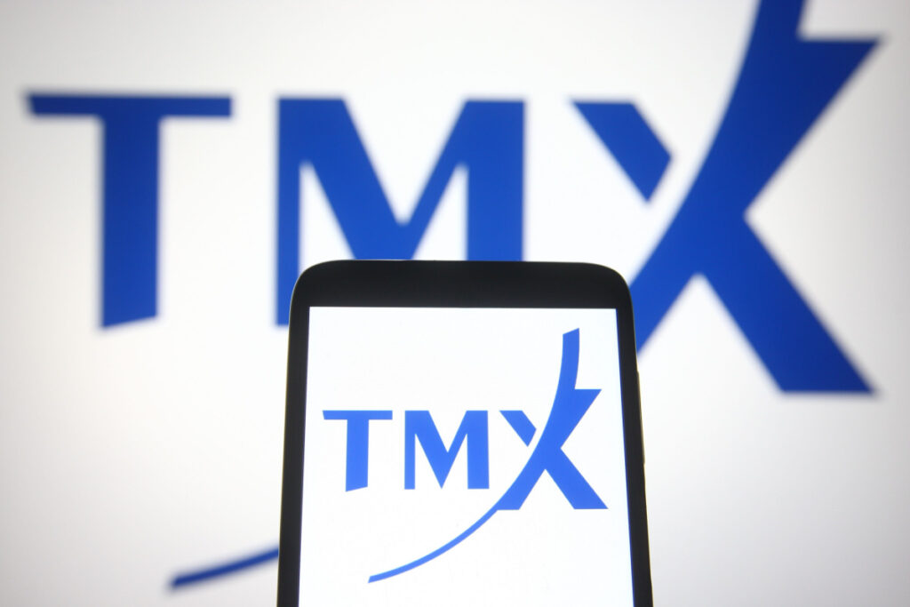 TMX logo on cell phone