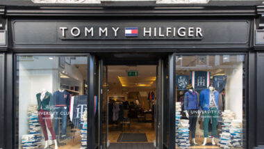 A Tommy Hilfiger store