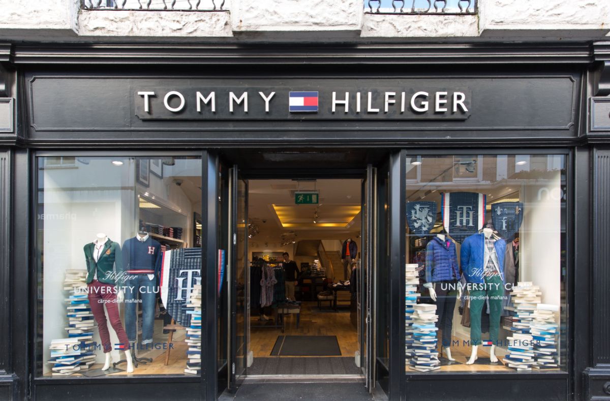 A Tommy Hilfiger store