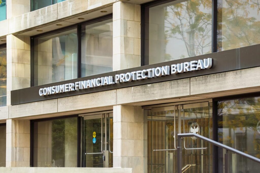 Office building of the Consumer Financial Protection Bureau