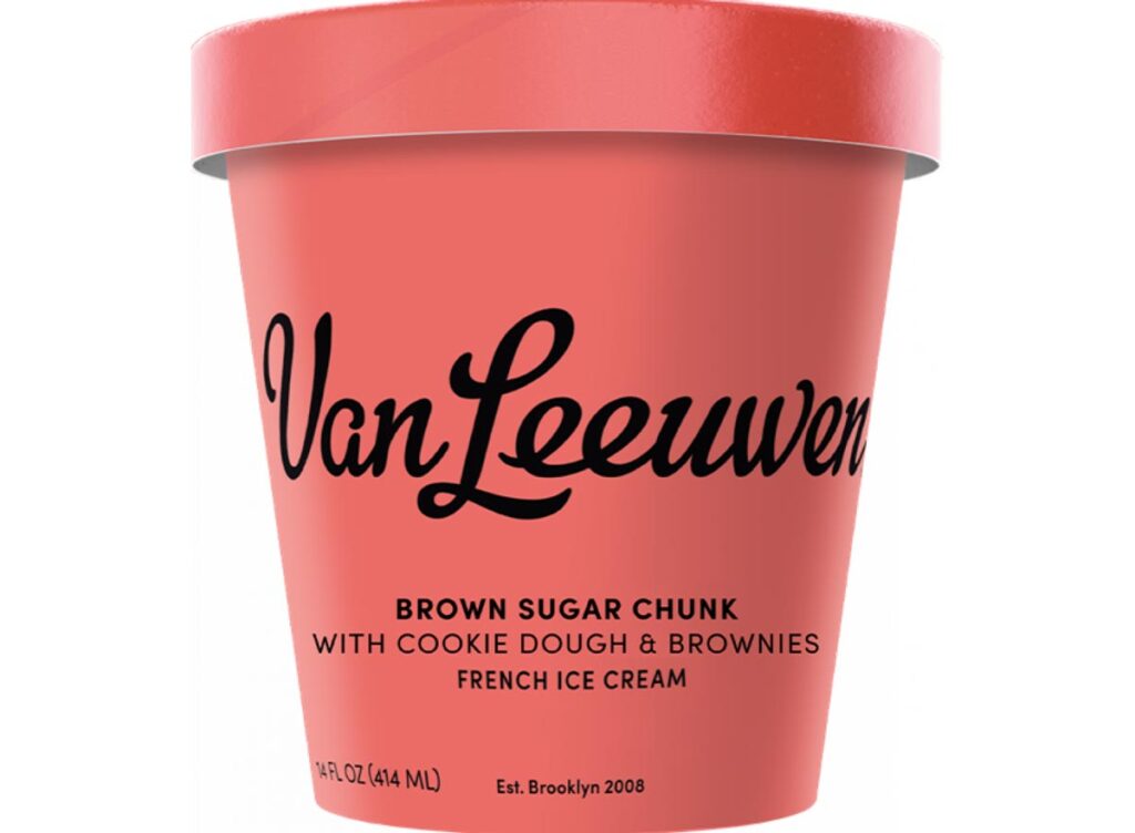 Product photo of recalled ice cream by Van Leeuwen, representing the Van Leeuwen ice cream recall.