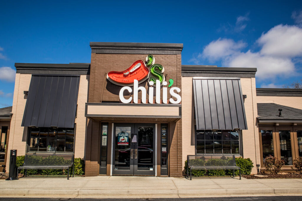 Exterior of a Chili's location, representing the Chili’s class action.