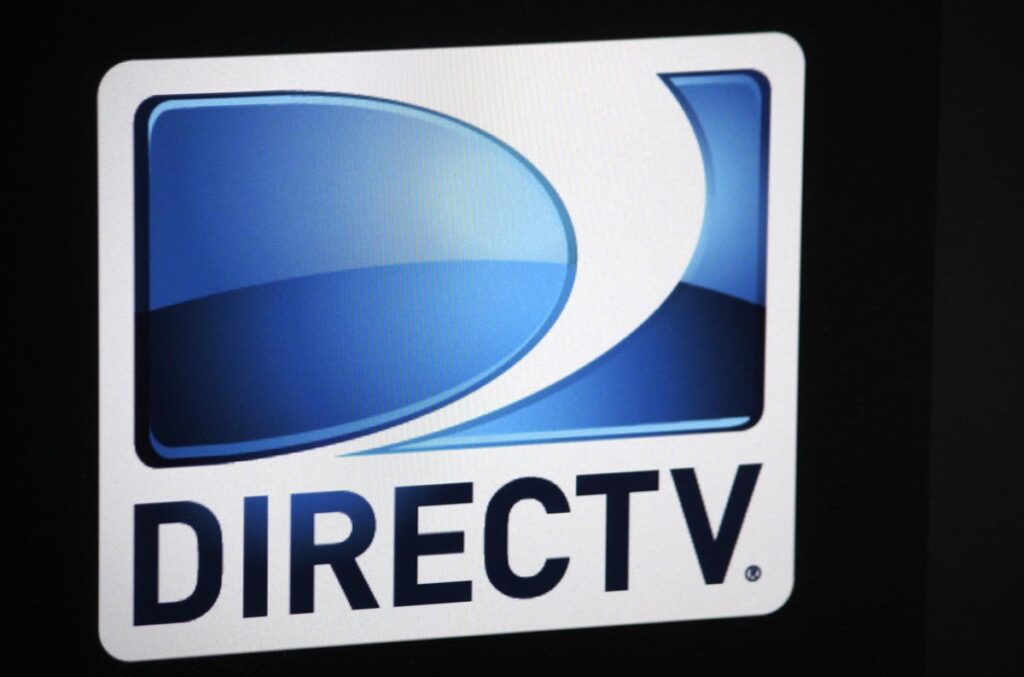 Close up of the DirecTV logo, representing the DirecTV TCPA class action lawsuit settlement.