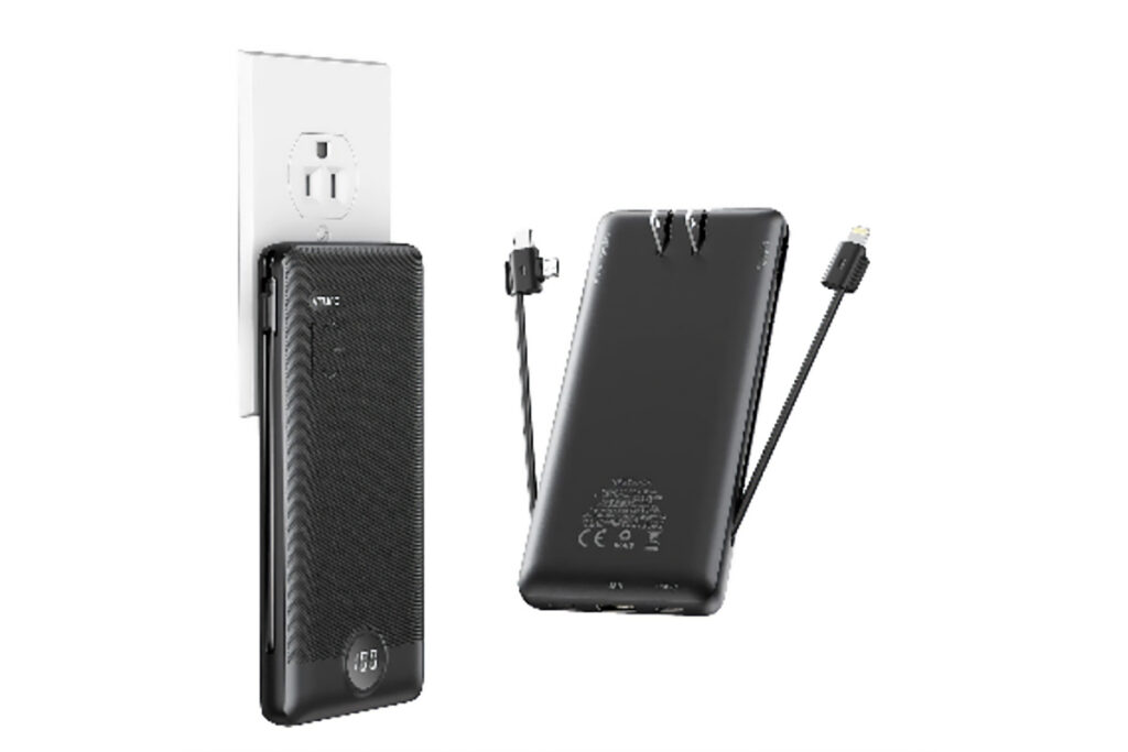 Product photo of recalled portable charger by VRURC.