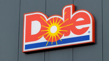 Close up of Dole signage, representing the Dole class action.