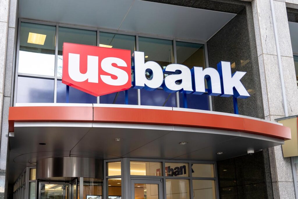 Close up of U.S. Bank signage, representing the U.S. bank lawsuit.