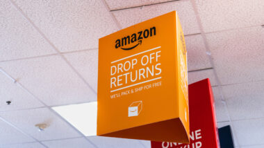 Amazon Drop off returns area in a Kohl's department store representing the Amazon class action.