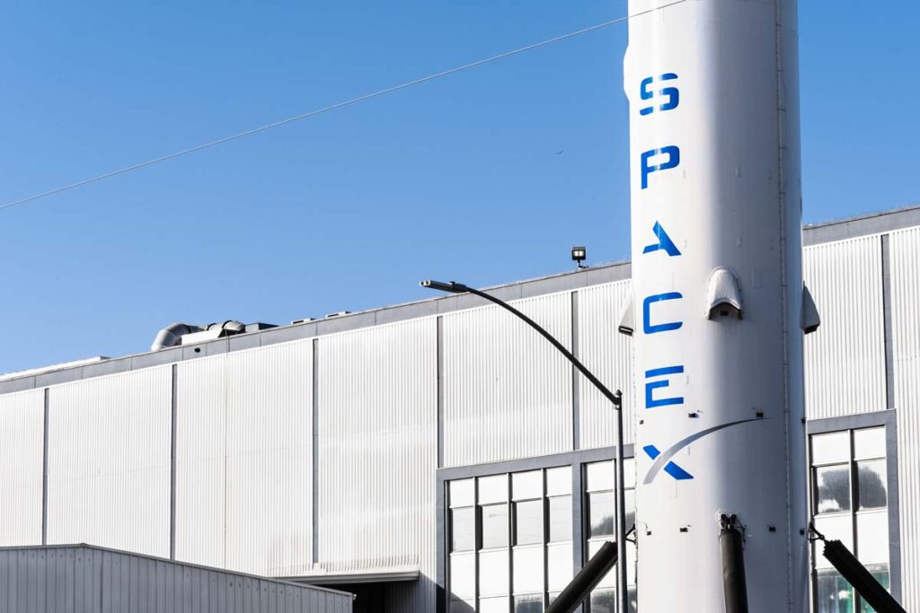 Close up of SpaceX rocket, representing the SpaceX corrective actions.