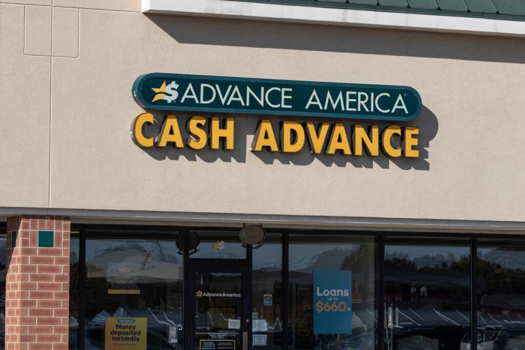 fee free cash advance