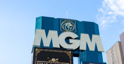 Close up of MGM signage, representing the MGM data breach class action.