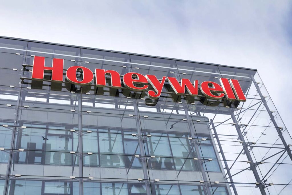 Close up of Honeywell signage, representing the Honeywell data breach class action.