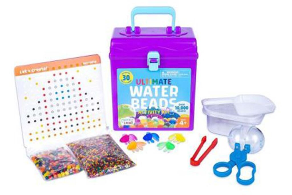 Product photo of recalled water beads, representing the Target water beads recall.