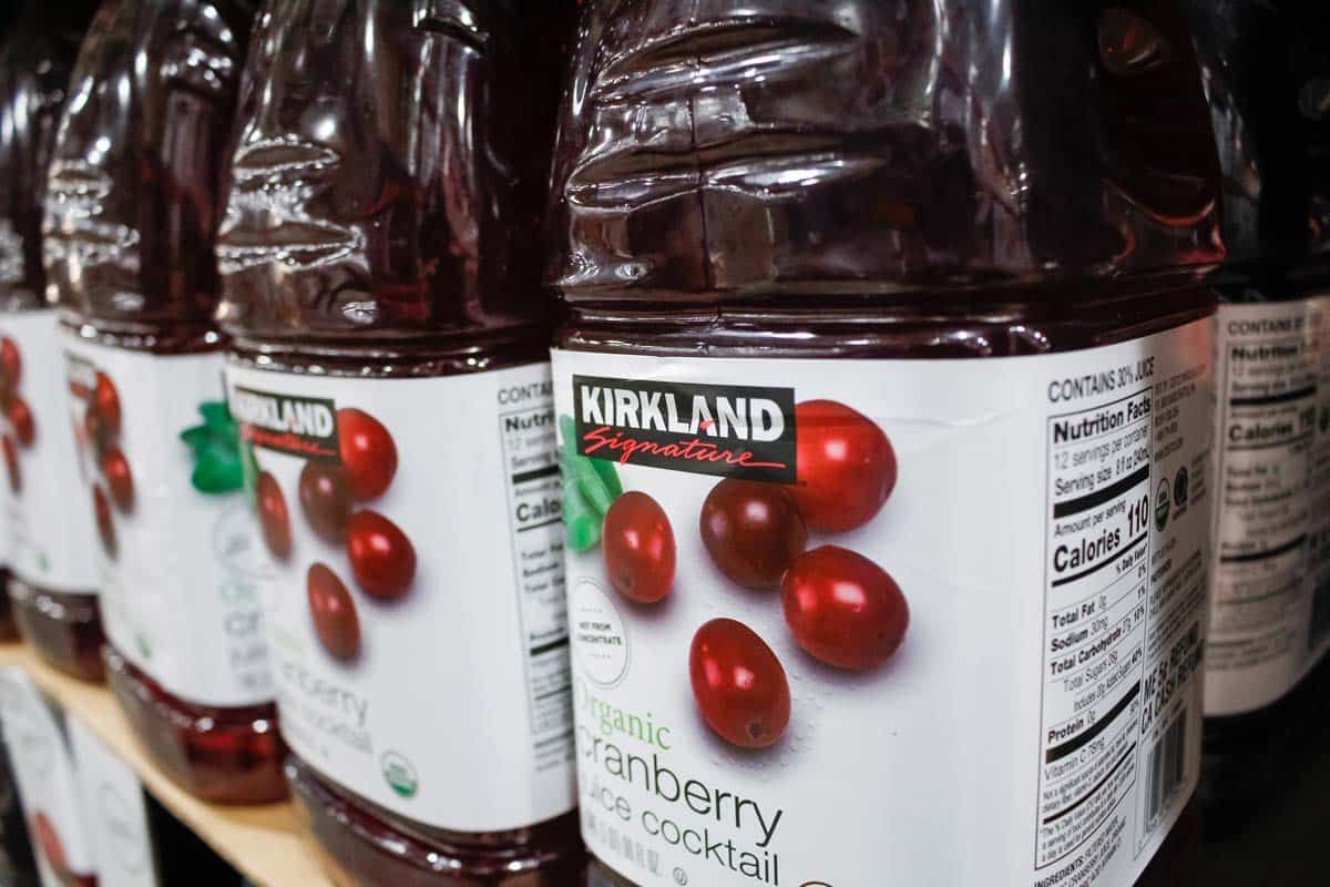 Costco class action claims retailer falsely advertises cranberry juice