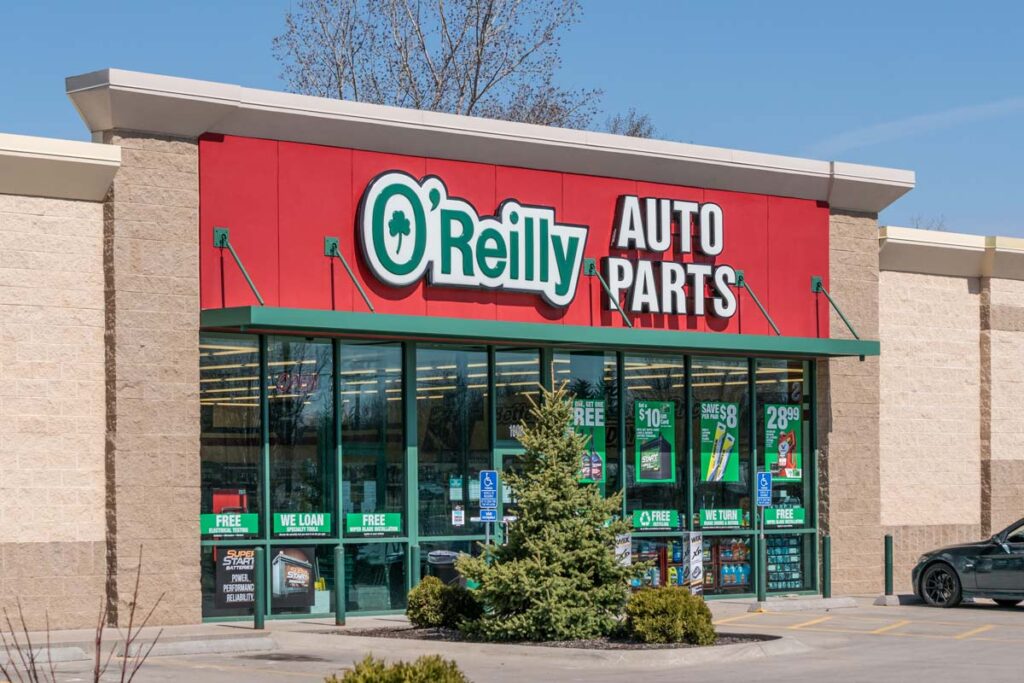 Exterior of an O'Reilly store, representing the O'Reilly text messages class action.
