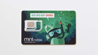 Product photo of Mint Mobile SIM card, representing the Mint Mobile ad ruling.