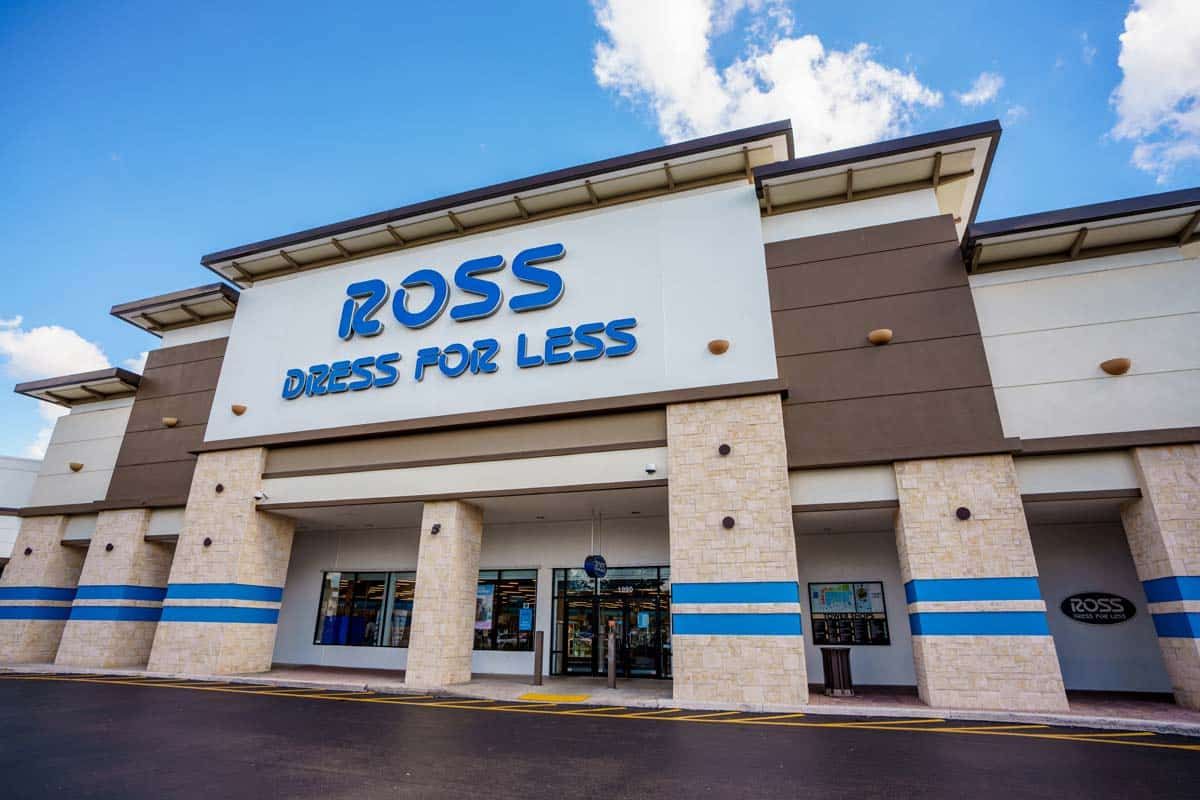 Hourly pay shop at ross